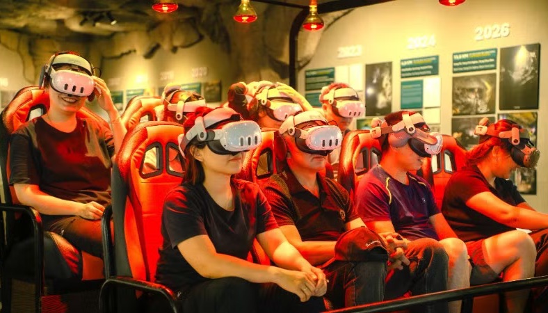 ‘세계 최대급 자연동굴’ 선도옹 동굴 VR 5D 체험관 개관